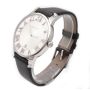 Tiffany & Co. Atlas Stainless Steel Leather White Dial Swiss Made 37mm Watch