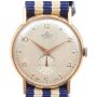 Buwat 18K Gold Vintage Manual Wind Swiss Made Wrist Watch