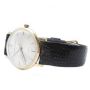 Germinal Voltaire 17 Jewel Manual Wind 14K Yellow Gold Vintage Mens Wristwatch