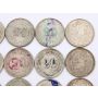 Lot of 15 Kwangtung Republic era 1912-1929 20 cent silver coins XF-AU condition