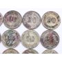 Lot of 19 Kwangtung Republic Era 1919-1922 20 cent silver coins VG-VF condition