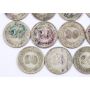 Lot of 19 Kwangtung Republic Era 1919-1922 20 cent silver coins VG-VF condition