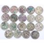 Lot of 19 Kwangtung Republic Era 1919-1922 20 cent silver coins VG-VF condition