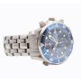 Omega Seamaster 2298.80 Titanium Chronograph 41.5mm Blue Dial & Bezel Mens Watch