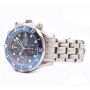 Omega Seamaster 2298.80 Titanium Chronograph 41.5mm Blue Dial & Bezel Mens Watch
