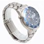 Omega Seamaster 2298.80 Titanium Chronograph 41.5mm Blue Dial & Bezel Mens Watch