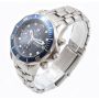 Omega Seamaster 2298.80 Titanium Chronograph 41.5mm Blue Dial & Bezel Mens Watch
