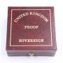 1996 Gold Proof Full Sovereign Great Britain Gold coin