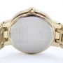 SEIKO SUP364 Swarovski Pink MOP Dial Gold Plated Stainless Ladies Solar Watch