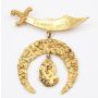 Sikh natural Gold nugget brooch Dawson AUG.2/10 