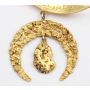 Sikh natural Gold nugget brooch Dawson AUG.2/10 
