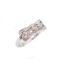 14k White Gold Ladies 0.33 Carat Diamond ring Size-6.5 