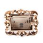 38.58ct faceted step cut Smoky Quartz 9ct rose gold brooch 15.8g 