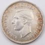 1947 Blunt-7 Canada silver dollar VF/EF