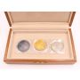 1986 Japan Hirtohito 100,000 Yen gold 10,000 Yen silver 500 nickel GEM UNC
