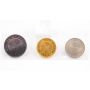 1986 Japan Hirtohito 100,000 Yen gold 10,000 Yen silver 500 nickel GEM UNC