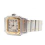  Cartier Santos Galbee 187901 18kt Gold & Steel Ivory Dial Large 29mm Watch