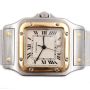  Cartier Santos Galbee 187901 18kt Gold & Steel Ivory Dial Large 29mm Watch