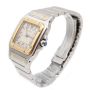  Cartier Santos Galbee 187901 18kt Gold & Steel Ivory Dial Large 29mm Watch
