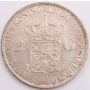 1931 Netherlands 2 1/2 Gulden silver coin nice AU
