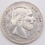 1874 Netherlands 2 1/2 Gulden silver coin EF