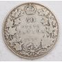 1911 Canada 50 cents G/VG