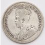 1936 Bar Canada 25 cents G/VG