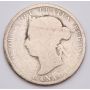 1883H Canada 25 CENTS AG/G
