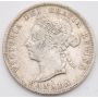 1900 Canada 25 cents VF+ small obverse scratch