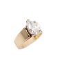 1.59ct Diamond solitaire 14K yellow gold ring with appraisal $12,000.00 Size 5.5