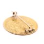 1763 Netherlands Utrecht 14 Gulden Gold coin AU details pin/brooch mount
