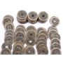 c1650 Japan Bronze One Mon coins Kanei Tsuho 100x coins many nice grades