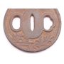 Japanese tsuba Iron sword guard 2.625 inches x .125 inches 57.1 grams
