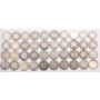 40x Canada 25 cents 6x1917 8x1918 6x1919 5x1920 5x1928 4x1929 6x1930 VG