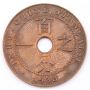 1938 French Indo-China 1 cent KM12.1 Choice AU/UNC RB