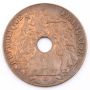 1938 French Indo-China 1 cent KM12.1 Choice AU/UNC RB