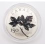 2017 '150 Years Maple Leaves' Specimen $10 Fine Silver 1/2oz Coin
