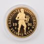 1991 Netherlands 1 Ducat gold coin Choice Gem Proof