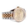 Rolex Datejust 36mm 116243 18K Gold & Steel Champagne Jubilee Diamond Dial Watch