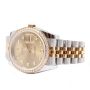 Rolex Datejust 36mm 116243 18K Gold & Steel Champagne Jubilee Diamond Dial Watch