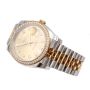 Rolex Datejust 36mm 116243 18K Gold & Steel Champagne Jubilee Diamond Dial Watch