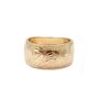 NWC Northwest Coast 14K yg ring Kevin Thompson Eagle Salmon 6.9g Size-6.5