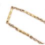 10K yg Ladies ECCO pocket watch chain 7.74 grams 13.25 inches circa 1900
