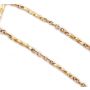 10K yg Ladies ECCO pocket watch chain 7.74 grams 13.25 inches circa 1900