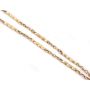 10K yg Ladies ECCO pocket watch chain 7.74 grams 13.25 inches circa 1900