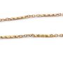 10K yg Ladies ECCO pocket watch chain 7.74 grams 13.25 inches circa 1900