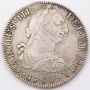 1787 MO-FM Mexico 8 Reales silver coin a/EF