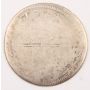 1724 Spain 2 Reales silver coin 4.73 grams poor/G details damaged