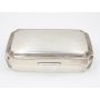 Tiffany & Co Makers Sterling Silver Box Hinged Jewelry Box Antique 