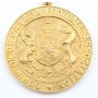 1939 Dominion of Canada 14K gold medal Vancouver Radial FC 30mm 12.73g